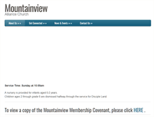 Tablet Screenshot of mtnview.org